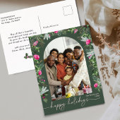 Forest Green Pink Botanische Arche 1 Foto Urlaub Postkarte