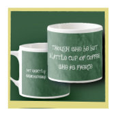 Forest Green Shakespeare Espressotasse