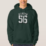 Forest Green u. weißer Sport-Jersey-Entwurf der Hoodie<br><div class="desc">Forest Green u. weißer Sport-Jersey-Entwurf der Erwachsen-| • Mit Kapuze Sweatshirt des Jerseys der Männer</div>