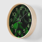 Forest Green Wanduhr (Winkel)