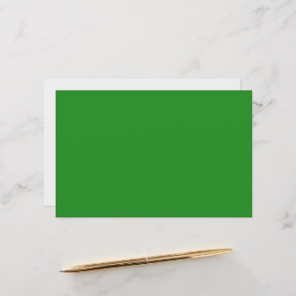 Forest Green & White Custom Paper Sheet