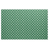 Forest Green, White Lilie Muster Stoff (Yard (91,4 cm))