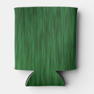 Forest Green Wood Grain Look Can Cooler Dosenkühler