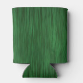 Forest Green Wood Grain Look Can Cooler Dosenkühler (Rückseite)
