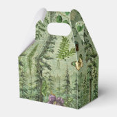 Forest Green Woodland Personalisiert Favor Box Geschenkschachtel (Rückseite)