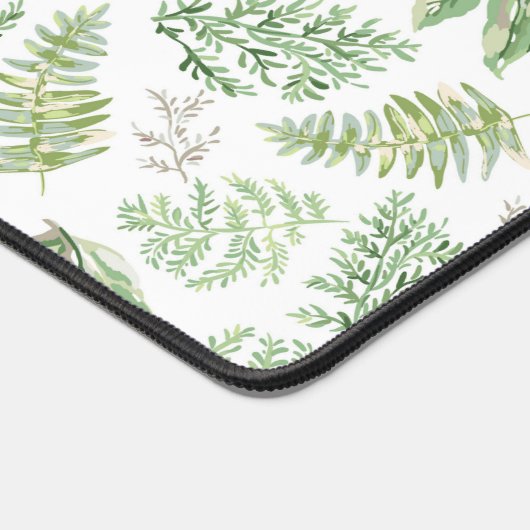 Forest Greenery Muster Schreibtischunterlage (Ecke)