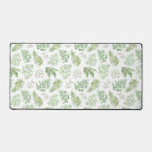 Forest Greenery Muster Schreibtischunterlage (Vorderseite)