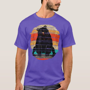 Forest Grizzly Bear Lover Wildlife Animal R T-Shirt