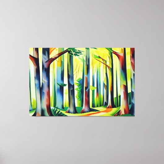 Forest Grove Canvas Print Leinwanddruck (Vorderseite)