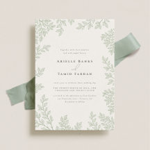 Forest Grove Sage Green Wedding