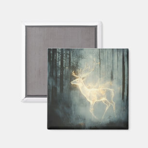 Forest Guardian Deer Spirit Magnet