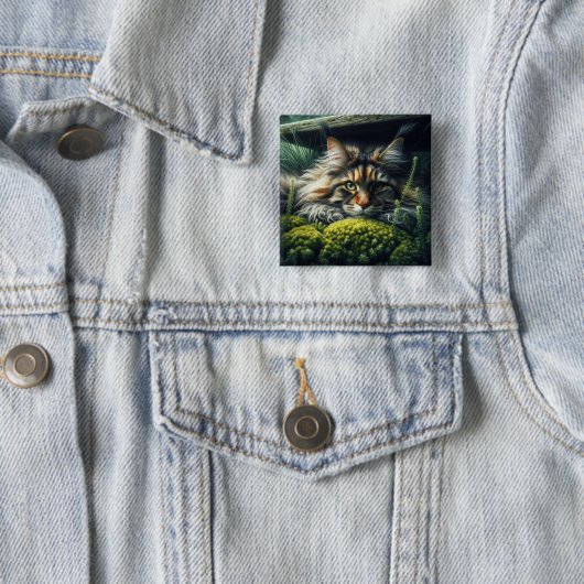 Forest Guardian Feline Button (Beispiel)