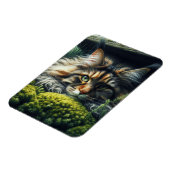 Forest Guardian Feline Magnet (Linke Seite)