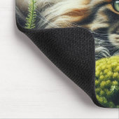 Forest Guardian Feline Mousepad (Ecke)
