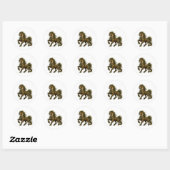 Forest Guardian Horse Sticker (Blatt)