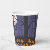 Forest Halloween Pappbecher (Rückseite)