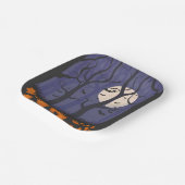 Forest Halloween Pappteller (Gewinkelt)