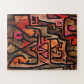 Forest Hexe, Paul Klee Abstrakte Kunst Puzzle (Horizontal)