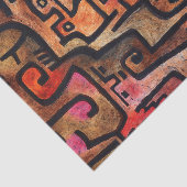 Forest Hexe, Paul Klee Abstrakte Kunst Seidenpapier (Ausschnitt)