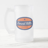 Forest Hills Mattglas Bierglas (Links)