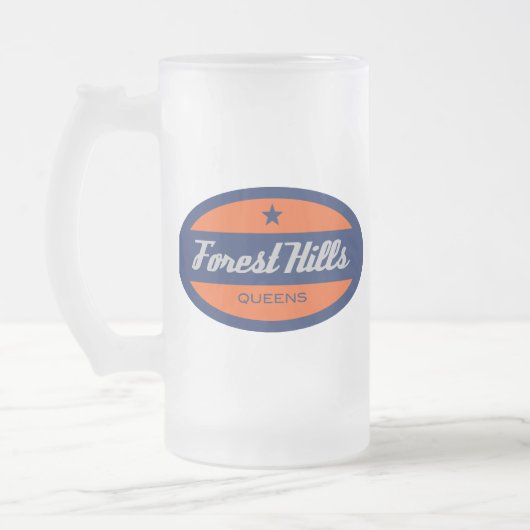 Forest Hills Mattglas Bierglas (Links)