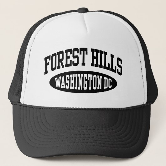 Forest Hills Washington DC Truckerkappe (Vorderseite)