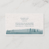 Forest Hills Watercolor-ID955 Visitenkarte (Rückseite)