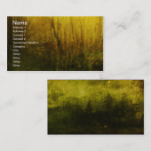 Forest II Business Cards Visitenkarte (Vorne/Hinten)