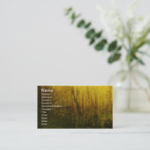 Forest II Business Cards Visitenkarte (Stehend Vorderseite)
