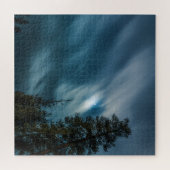 Forest in Moonlight Night Sky Puzzle (Horizontal)