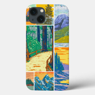 Forest inspiriert art iPhone 13 Fall Case-Mate iPhone Hülle