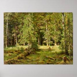 Forest Ivan Shishkin Poster