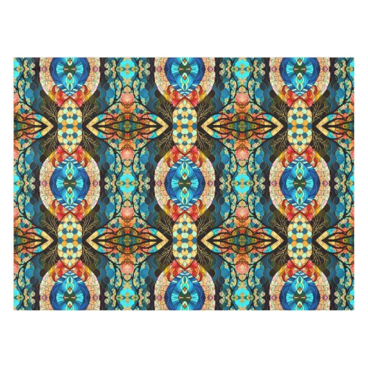 FOREST JAPANESE ART PATTERN TISCHDECKE (Vorderseite (Horizontal))