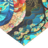 FOREST JAPANESE ART PATTERN TISCHDECKE (Schrägansicht)