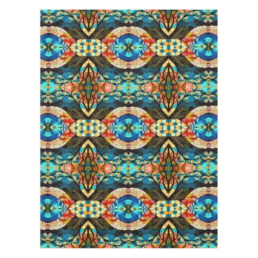 FOREST JAPANESE ART PATTERN TISCHDECKE (Vorderseite)