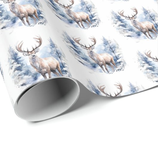 Forest King Geschenkpapier (Rolleneckpunkt)