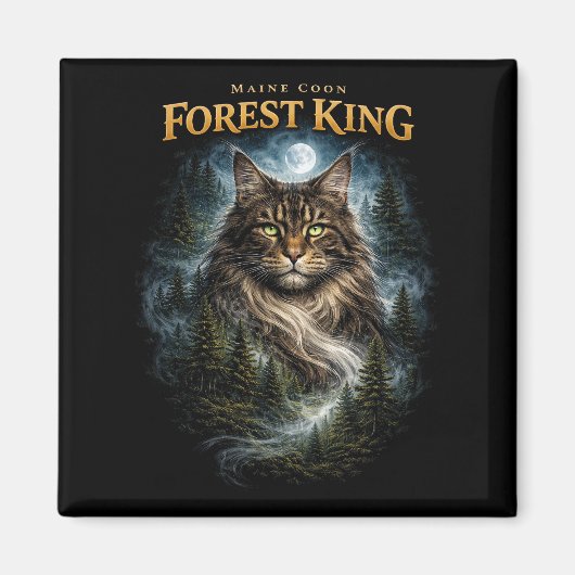Forest King Magnet (Vorne)