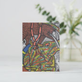 Forest King Postkarte (Stehend Vorderseite)