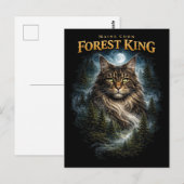 Forest King Postkarte (Vorne/Hinten)