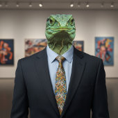 forest lizard clump krawatte