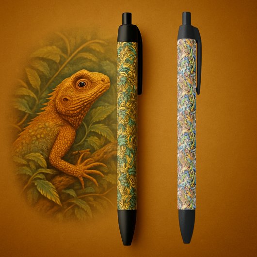 forest lizard clump kugelschreiber
