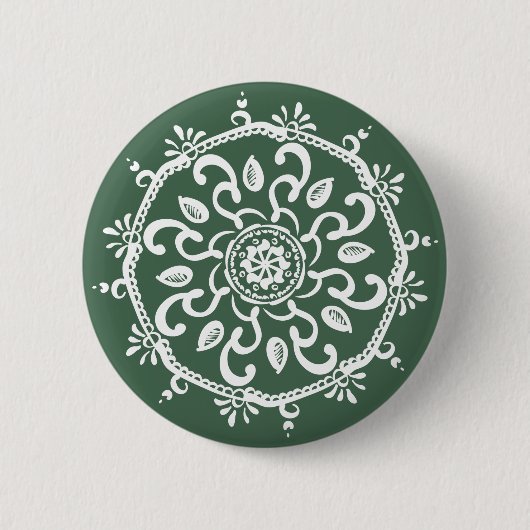 Forest Mandala Button (Vorderseite)