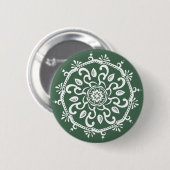 Forest Mandala Button (Vorne & Hinten)