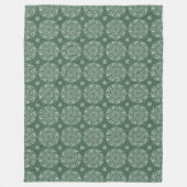 Forest Mandala Fleecedecke (Vorderseite)