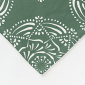 Forest Mandala Fleecedecke (Ecke)
