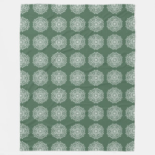 Forest Mandala Fleecedecke