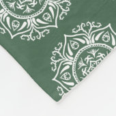 Forest Mandala Fleecedecke (Ecke)