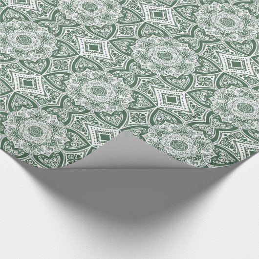 Forest Mandala Geschenkpapier (Ecke)