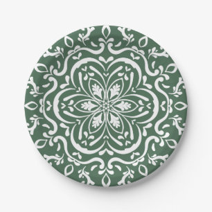 Forest Mandala Pappteller