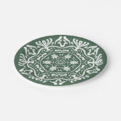 Forest Mandala Pappteller (Schrägansicht)